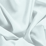 Tissu Couture Crêpe de Chine Bleu pâle en Soie