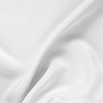 Tessuto Cady Bianco Ottico in seta per abbigliamento