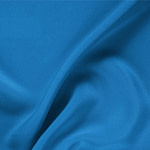 Tissu Couture Drap Bleu portofino en Soie