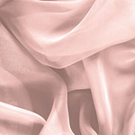 Peach Pink Silk Chiffon Apparel Fabric