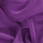 Amethyst Purple Silk Chiffon Apparel Fabric