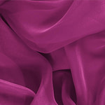 Iris Purple Silk Chiffon Apparel Fabric