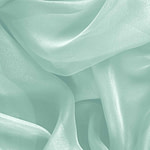Chlorophyll Green Silk Chiffon Apparel Fabric