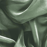 Army Green Silk Chiffon Apparel Fabric
