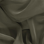 Army Green Silk Chiffon Apparel Fabric