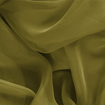 Leaf Green Silk Chiffon Apparel Fabric