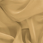 Biscuit Beige Silk Chiffon Apparel Fabric