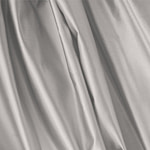 Tissu Couture Duchesse Argent perlé en Soie