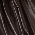 Dark Brown Silk Duchesse Apparel Fabric