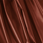Burnt Brown Silk Duchesse Apparel Fabric