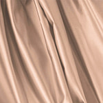 Biscuit Beige Silk Duchesse Apparel Fabric