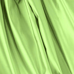 Tessuto Duchesse Lime per Abbigliamento