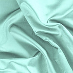 Water Blue Silk Shantung Satin Apparel Fabric