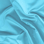 Antilles Blue Silk Shantung Satin Apparel Fabric