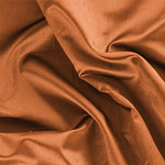 Apricot Orange Silk Shantung Satin Apparel Fabric