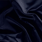 Tessuto raso shantung blu notte di pura seta | new tess