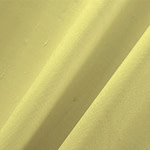 Tissu Couture Double Shantung Jaune citron en Coton, Soie