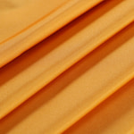 Ochre yellow radzemire fabric in pure silk | new tess