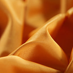 Ochre yellow radzemire fabric in pure silk | new tess