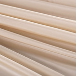 Sand beige silk taffeta fabric | new tess