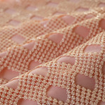 Pink sequin-embroidered tulle fabric for special occasion and party dress | new tess