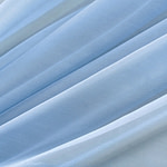 Light blue fine silk chiffon fabric for dressmaking and high fashion | new tess