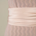 Tissu Couture Drap Rose pétale en Soie