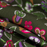 Tessuto Fiori All Over ST000453 per Abbigliamento