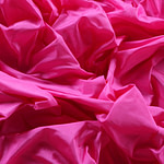 Cyclamen fuxia taffeta fabric in pure silk | new tess