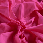 Cyclamen fuchsia pure silk taffeta fabric for dressmaking