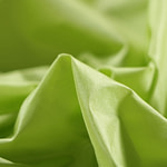 Acid green taffeta fabric in pure silk | new tess