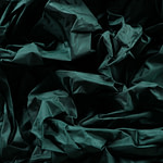 Forest green taffeta fabric in pure silk | new tess