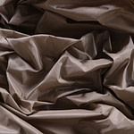 Oat beige taffeta fabric in pure silk | new tess