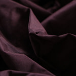 Rouge Noir purple taffeta fabric in pure silk | new tess