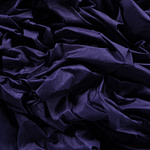 Night blue taffeta fabric in pure silk | new tess