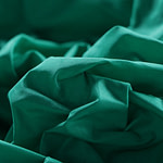 Green green taffeta fabric in pure silk | new tess