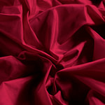 Tessuto Taffetas Rubino per Abbigliamento