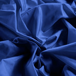 Tissu Couture Taffetas Bleu Mare en Soie