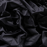 Anthracite gray taffeta fabric in pure silk | new tess
