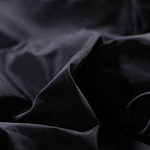 Anthracite gray taffeta fabric in pure silk | new tess