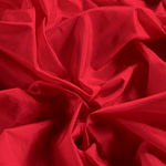 Red silk taffeta fabric for dressmaking - new tess