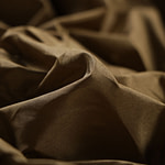 Oil green taffeta fabric in pure silk | new tess