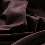 Chocolate brown taffeta fabric in pure silk | new tess