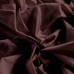 Chestnut Brown Silk Taffeta Apparel Fabric