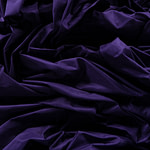 Indigo purple taffeta fabric in pure silk | new tess