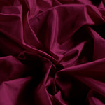Tissu Couture Taffetas Rouge bourgogne en Soie