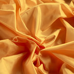 Arancio Yellow Silk Taffeta Apparel Fabric