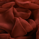 Amaranth Red Silk Chiffon Apparel Fabric