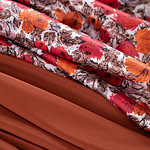 Silk satin floral print | new tess