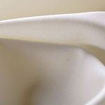 White stretch wool gabardine fabric | new tess